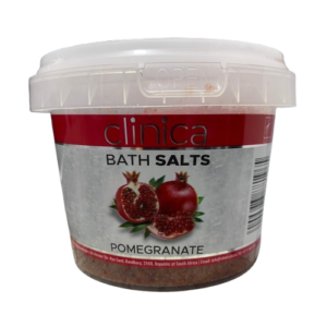 Clinica Bath Salts 500g – Pomegranate
