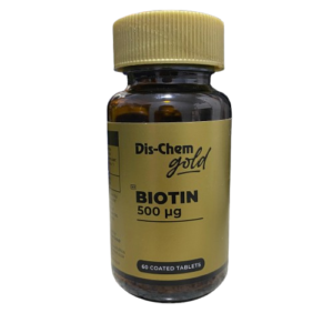 Dis-Chem Gold Biotin 500mg  60's